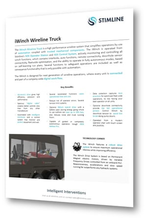 iWinch Wireline Truck System